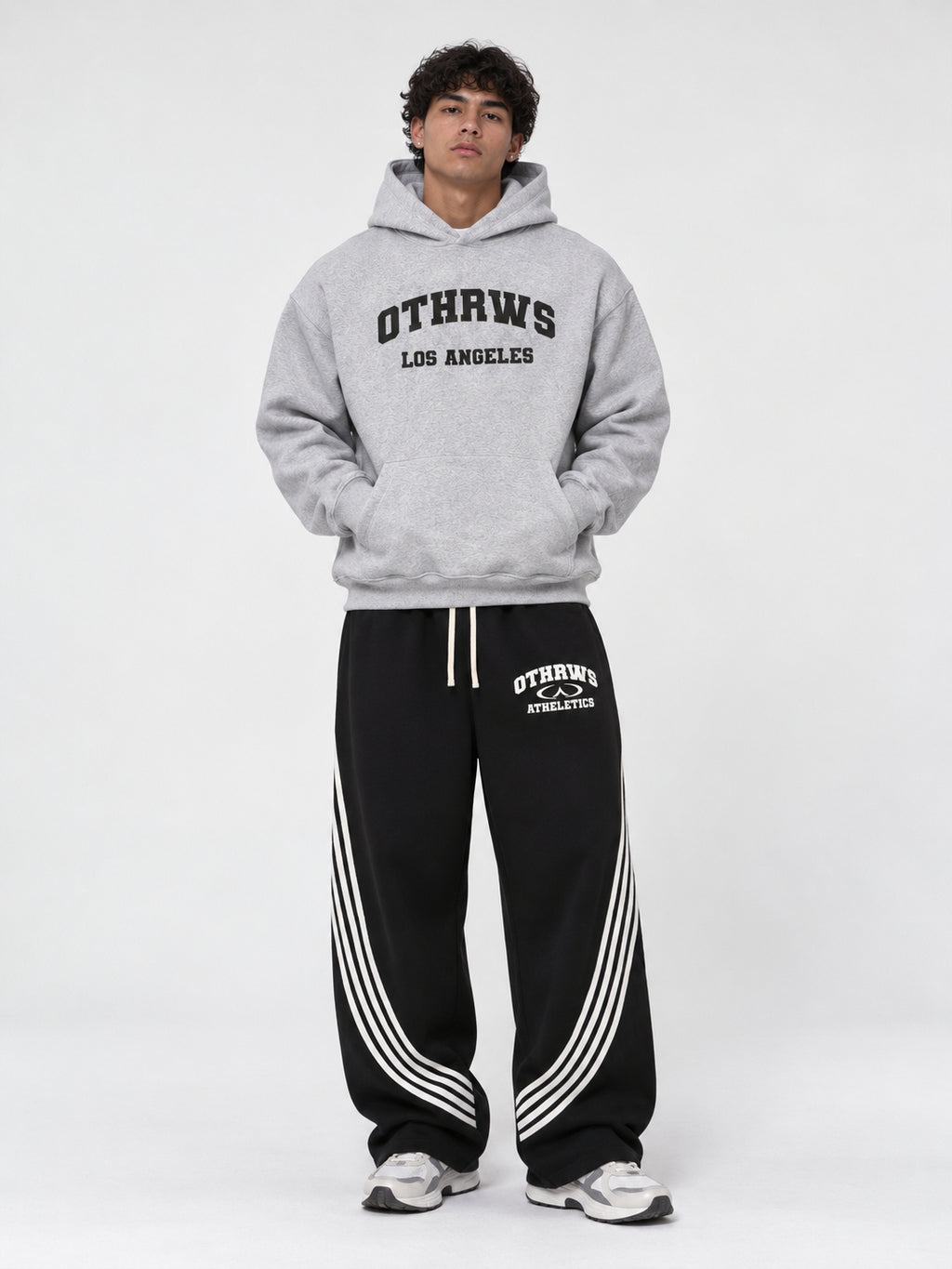 OTHRWS Curved Stripe Sweatpants