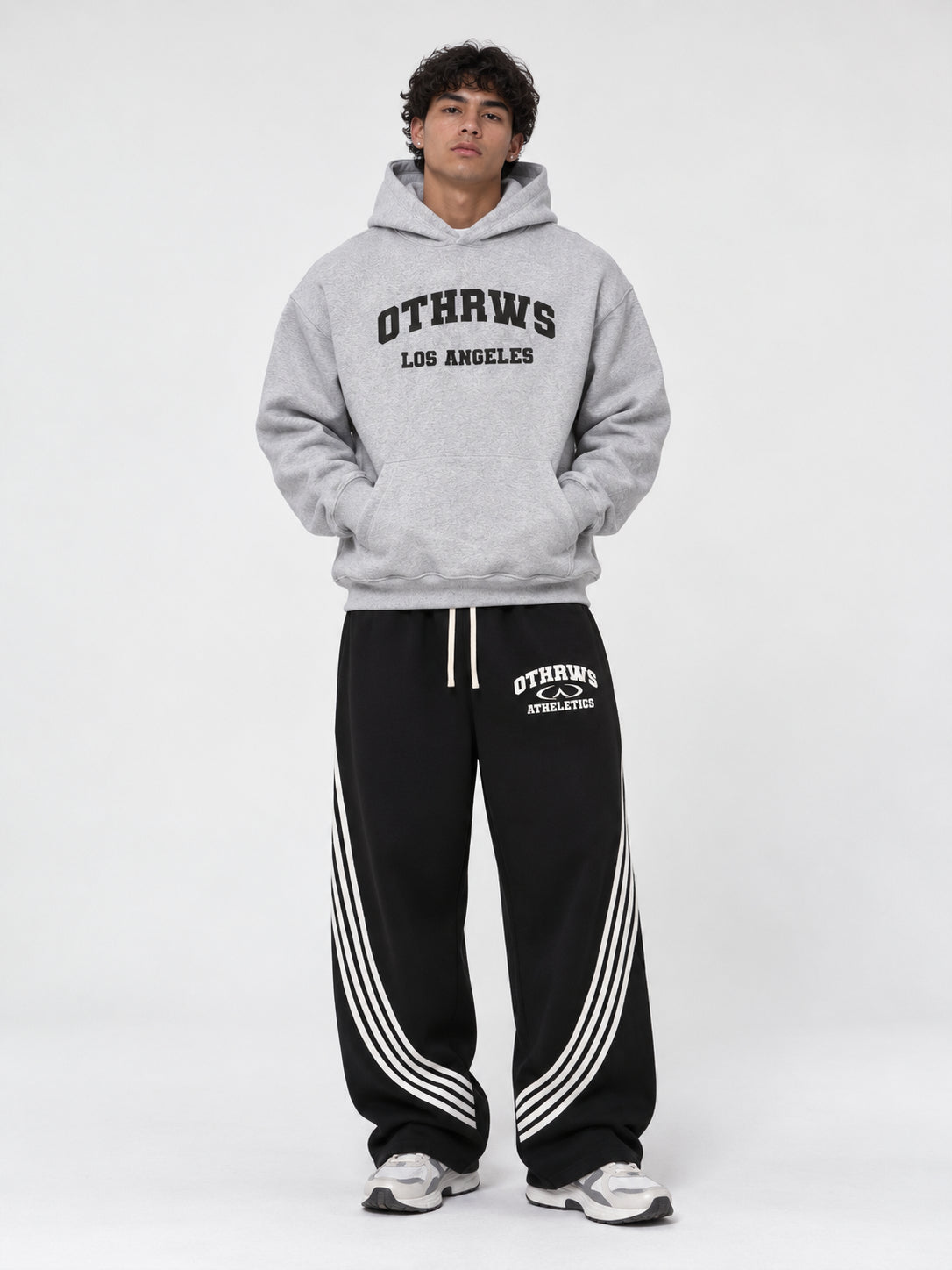 OTHRWS Curved Stripe Sweatpants