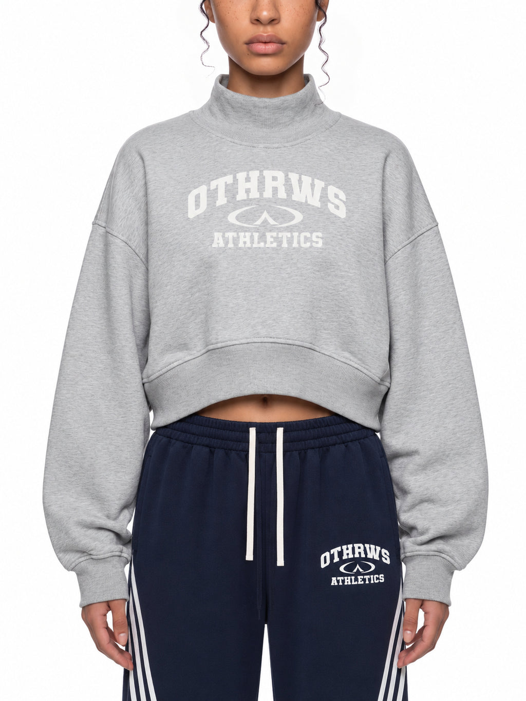 OTHRWS Women's Mock Neck Sweatshirt