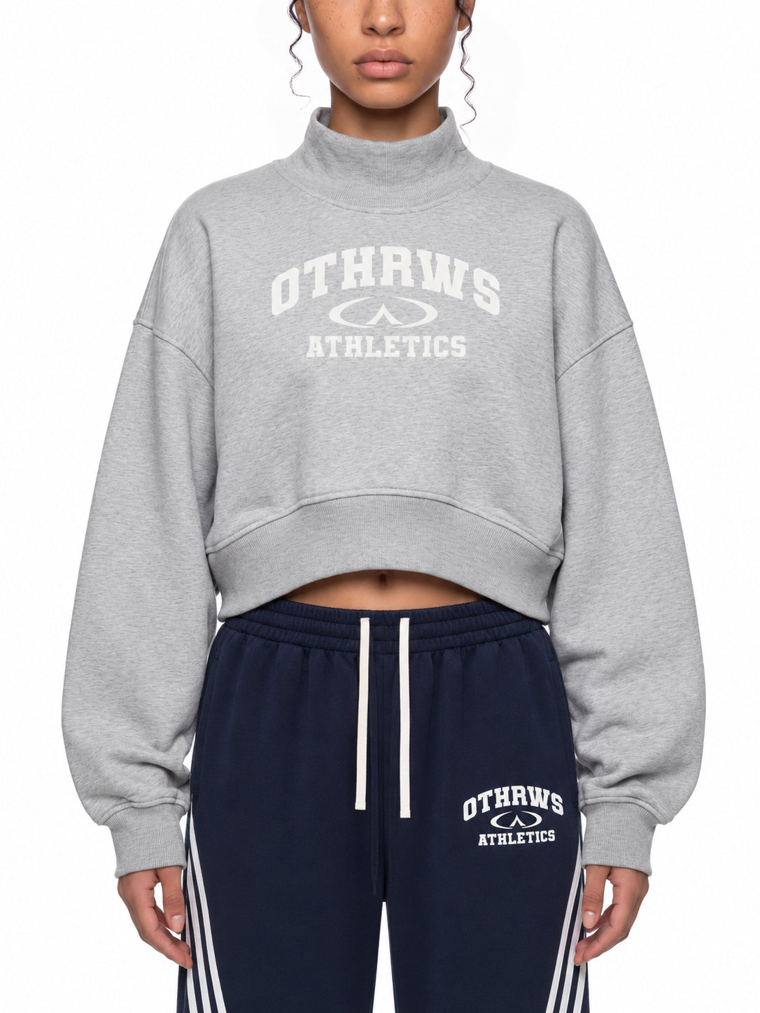 OTHRWS Women's Mock Neck Sweatshirt